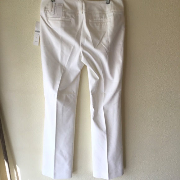 NEW! Coldwater Creek Metro Trousers White Size 12 - Picture 5 of 9